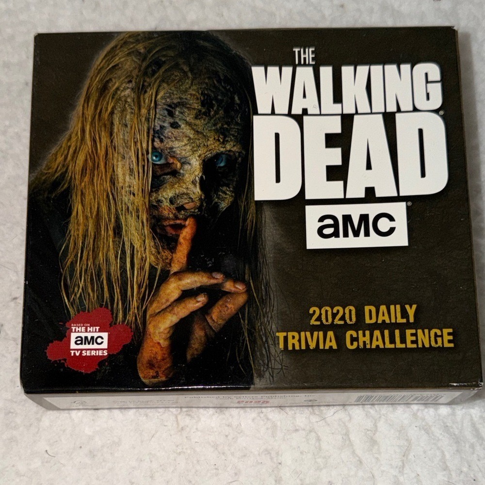 AMC The Walking Dead 2020 Daily Trivia Challenge Calendar Sellers Publishing NEW